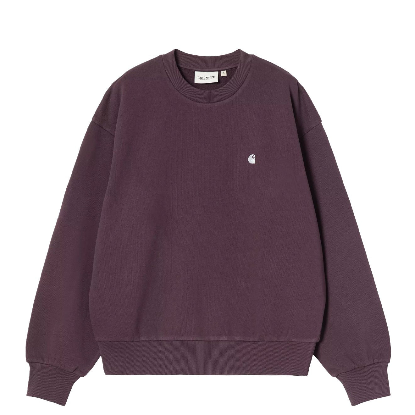 Carhartt WIP Womens Casey Sweatshirt Cozy Purple / Silver - The Sporting Lodge