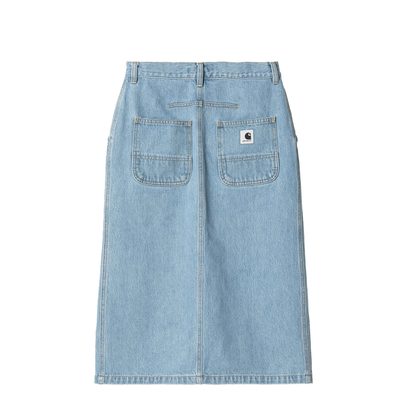 Carhartt WIP Womens Colby Skirt Blue Stone Bleached - The Sporting Lodge