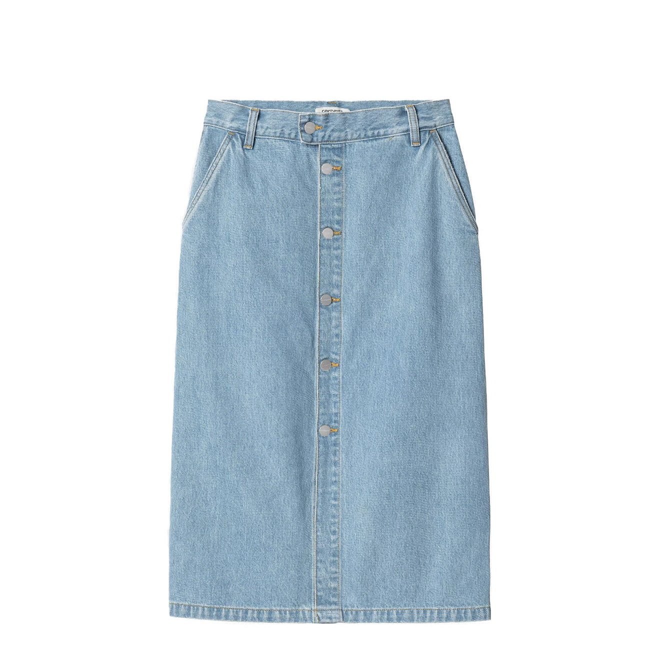 Carhartt WIP Womens Colby Skirt Blue Stone Bleached - The Sporting Lodge