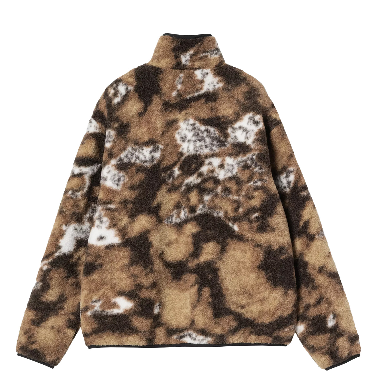 Carhartt WIP Womens Elliot High Neck Liner Wild Dog Jacquard / Black - The Sporting Lodge