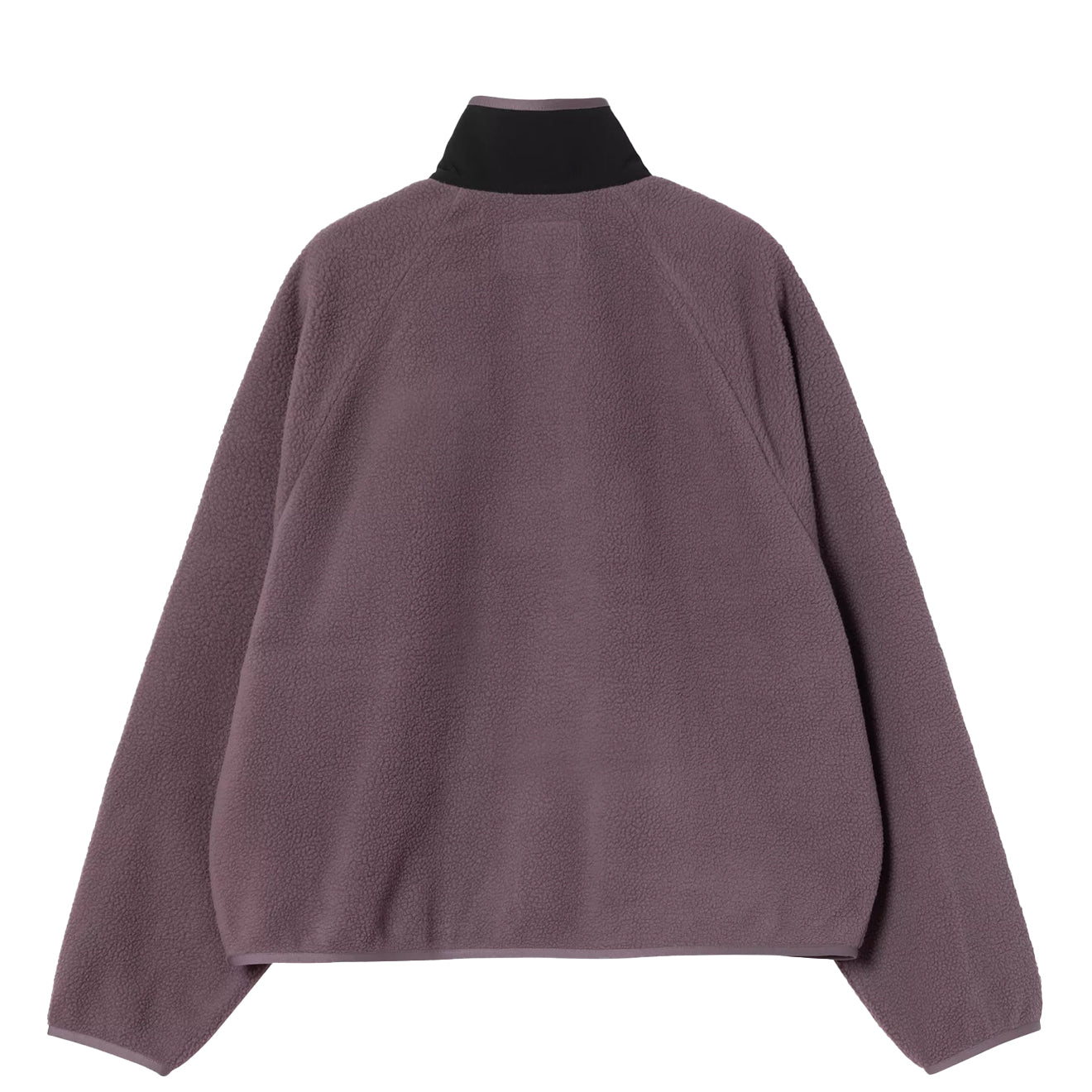 Carhartt WIP Womens Flynn Fleece Jacket Phlox / Black - The Sporting Lodge