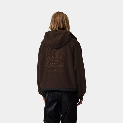Carhartt WIP Womens HD Limn C Fleece Jacket Tobacco / Brown
