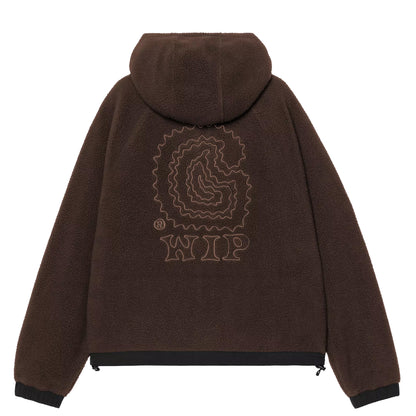 Carhartt WIP Womens HD Limn C Fleece Jacket Tobacco / Brown