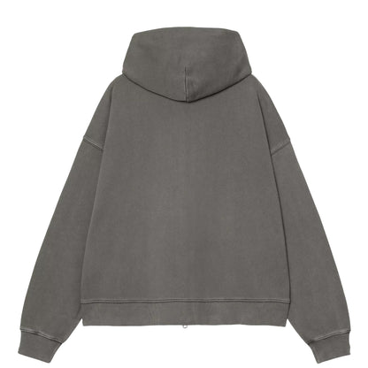 Carhartt WIP Womens Hooded Benton Jacket Graphite Garment Dyed