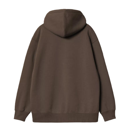 Carhartt WIP Womens Hooded Carhartt Sweatshirt Vitola / Phlox