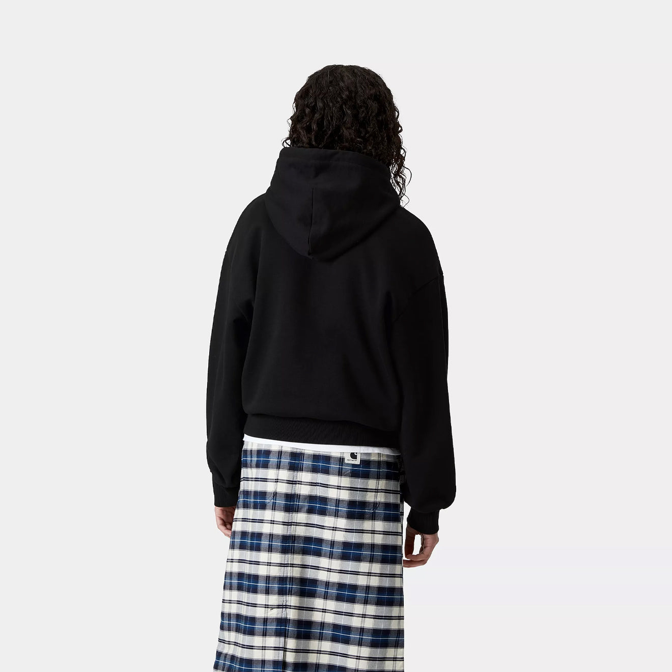 Carhartt WIP Womens Hooded Casey Sweatshirt Black / Silver - The Sporting Lodge