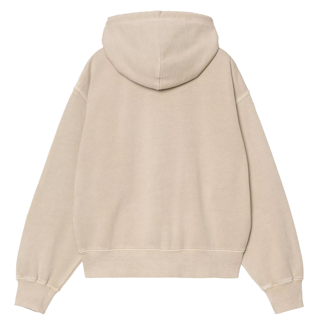 Carhartt WIP Womens Hooded Nelson Jacket Fleur De Sel Garment Dyed