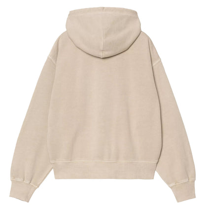 Carhartt WIP Womens Hooded Nelson Jacket Fleur De Sel Garment Dyed