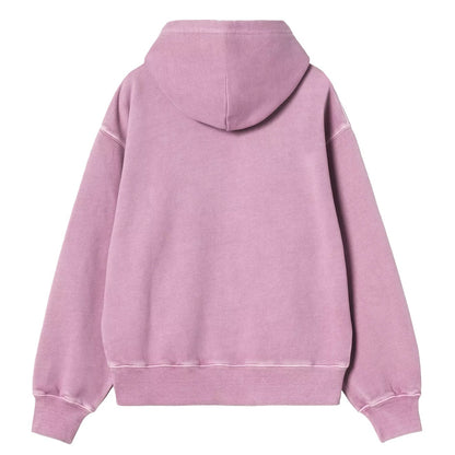 Carhartt WIP Womens Hooded Nelson Sweat Gentle Purple Garment Dyed - The Sporting Lodge