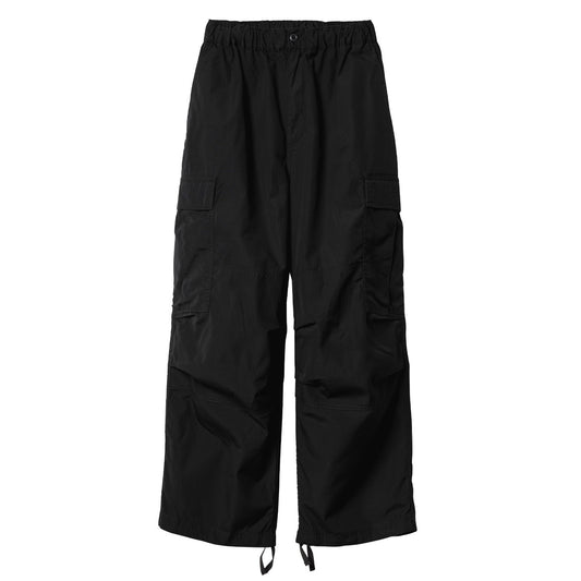 Carhartt WIP Womens Jet Cargo Pant Black Rinsed - The Sporting Lodge