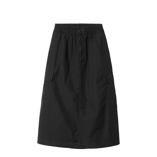 Carhartt WIP Womens Jet Cargo Skirt Black Rinsed