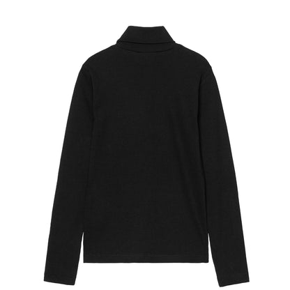 Carhartt WIP Womens L/S Philipa Mockneck T-Shirt Black