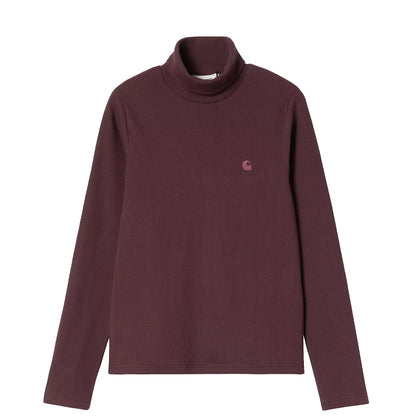 Carhartt WIP Womens L/S Philipa Mockneck T-Shirt Rondo - The Sporting Lodge