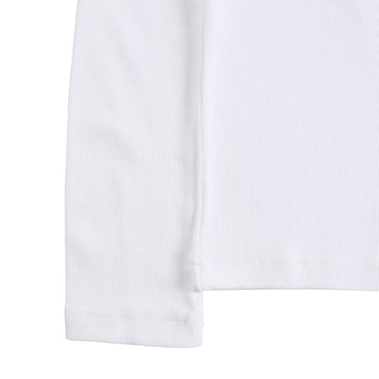 Carhartt WIP Womens L/S Philipa Mockneck T-Shirt White - The Sporting Lodge