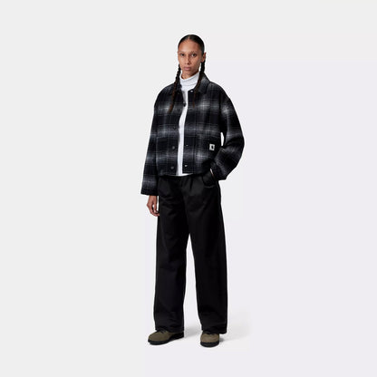 Carhartt WIP Womens Leola Pant Black Stone Washed