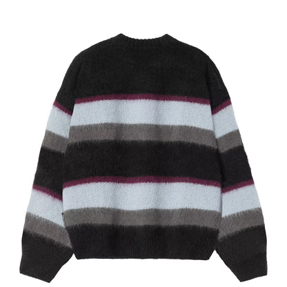 Carhartt WIP Womens Merlin Sweater Sundling Stripe Citadel - The Sporting Lodge