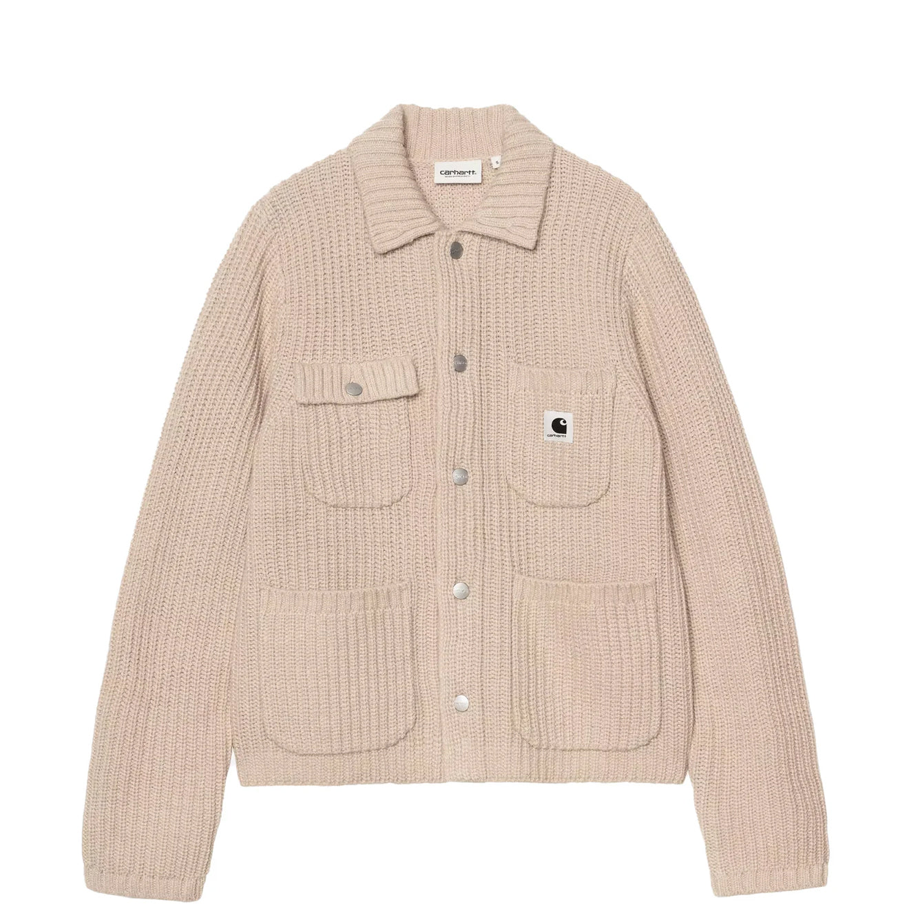 Carhartt WIP Womens Michigan Sweater Fleur De Sel - The Sporting Lodge