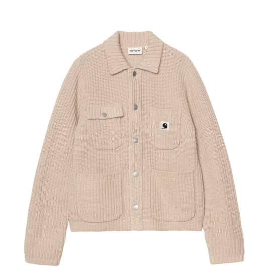 Carhartt WIP Womens Michigan Sweater Fleur De Sel