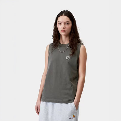 Carhartt WIP Womens Nelson A - Shirt Black Garment Dyed