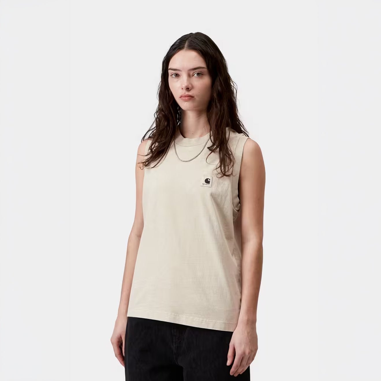 Carhartt WIP Womens Nelson A - Shirt Stone Garment Dyed