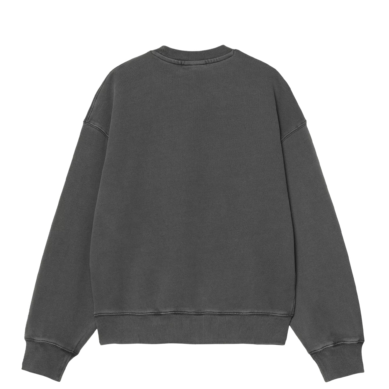 Carhartt WIP Womens Nelson Sweatshirt Black Garment Dyed - The Sporting Lodge