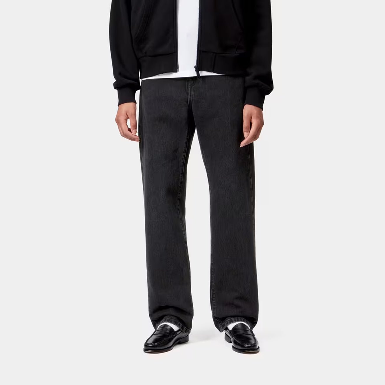 Carhartt WIP Womens Noxon Pant Black Stone Washed