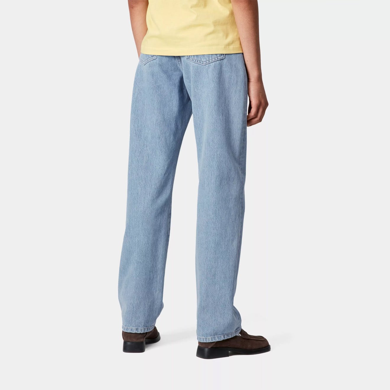 Carhartt WIP Womens Noxon Pant Blue Stone Bleached - The Sporting Lodge