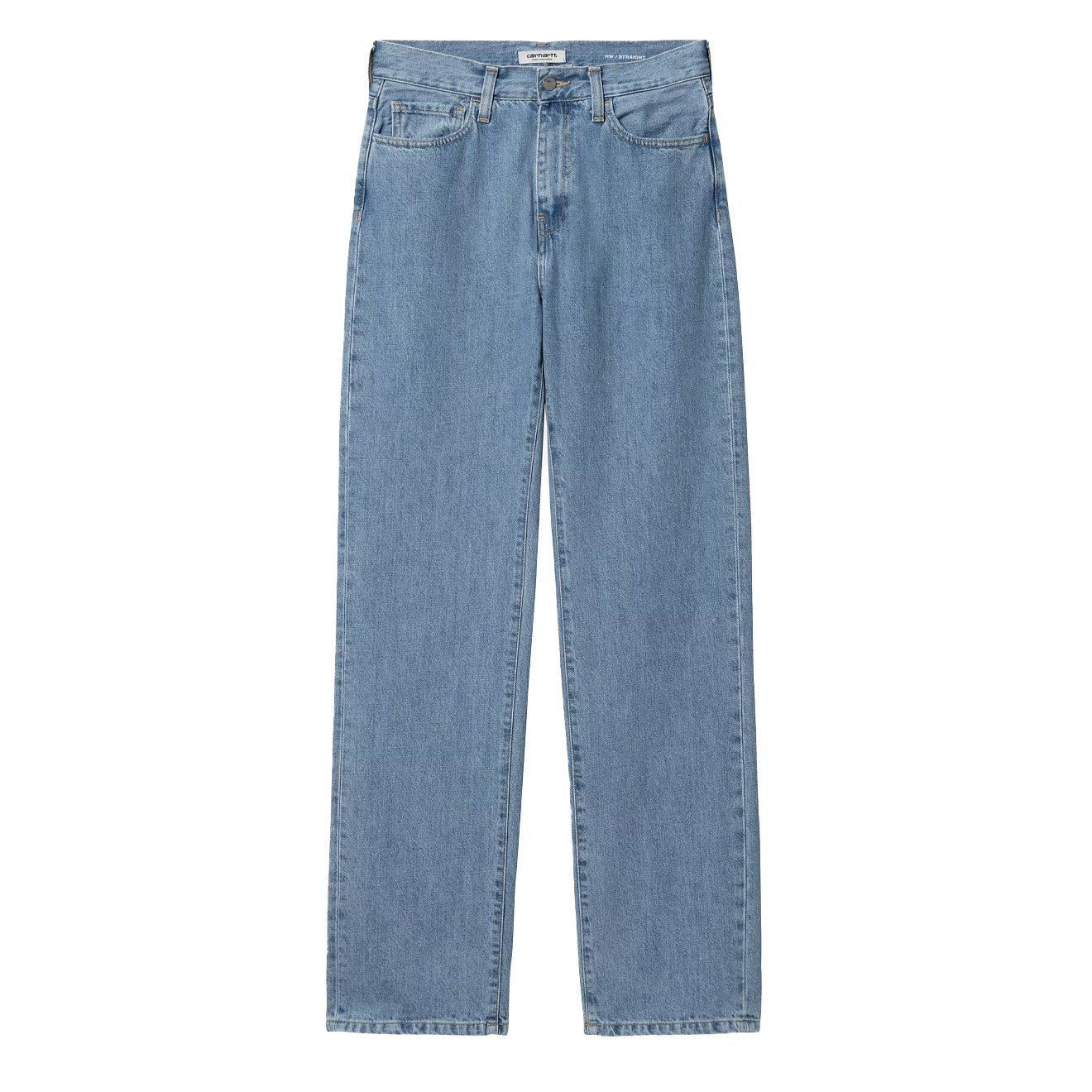 Carhartt WIP Womens Noxon Pant Blue Stone Bleached - The Sporting Lodge