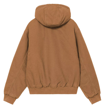 Carhartt WIP Womens OG Active Jacket WIP H Brown Rinsed