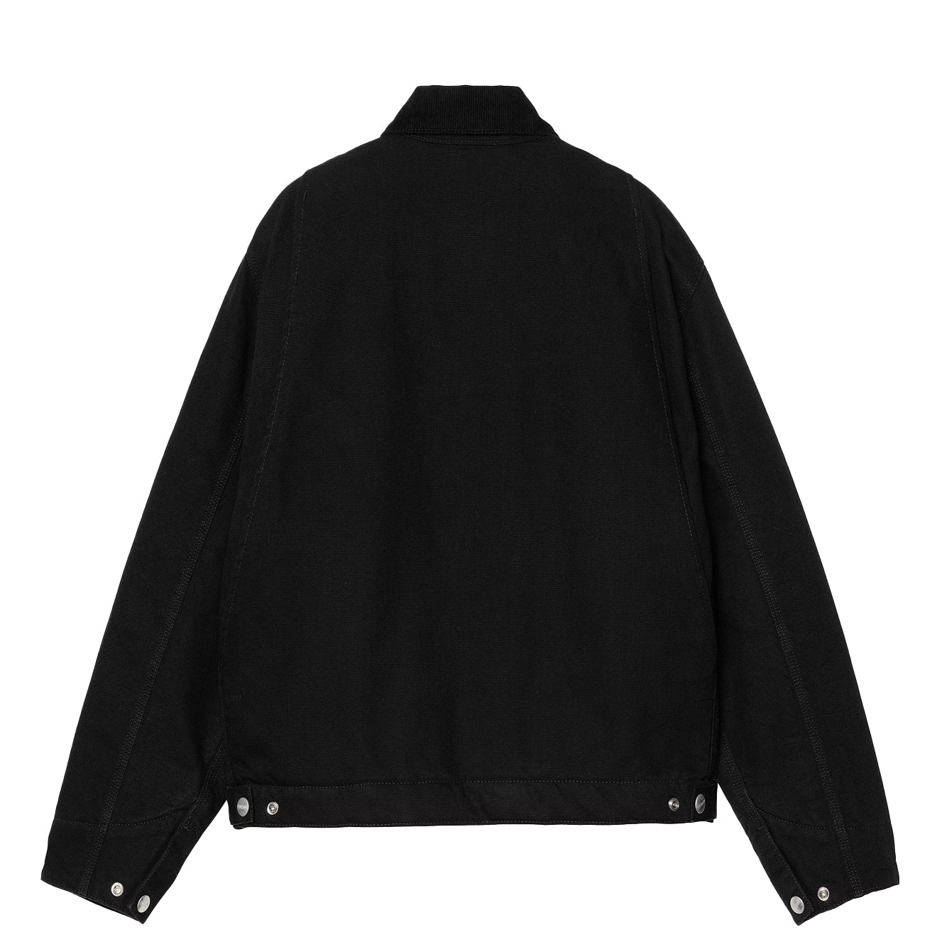 Carhartt WIP Womens OG Detroit Jacket Black / Black Rinsed - The Sporting Lodge