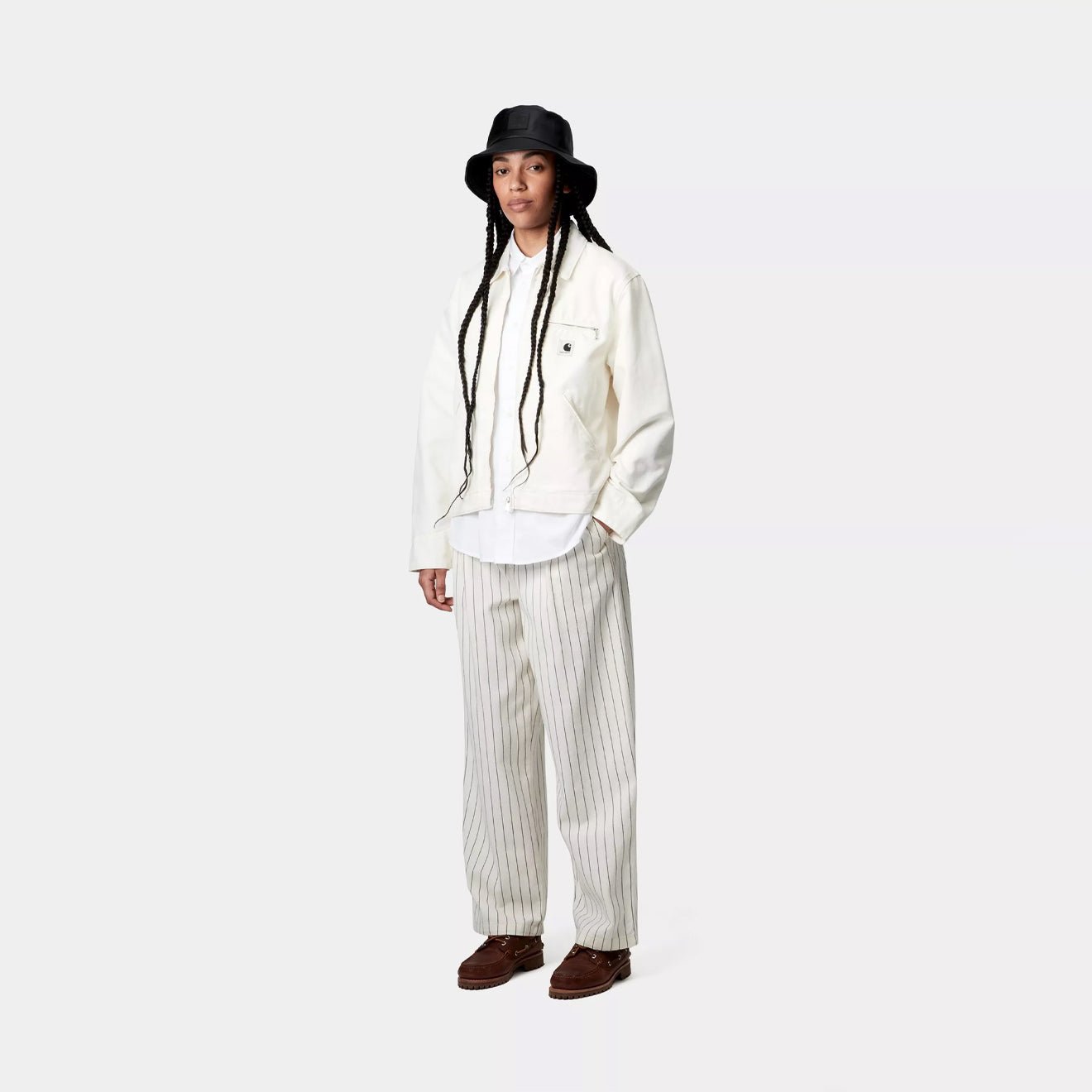 Carhartt WIP Womens OG Detroit Jacket Wax / Wax Rinsed - The Sporting Lodge