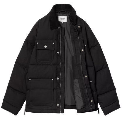 Carhartt WIP Womens Rayley Jacket Black - The Sporting Lodge