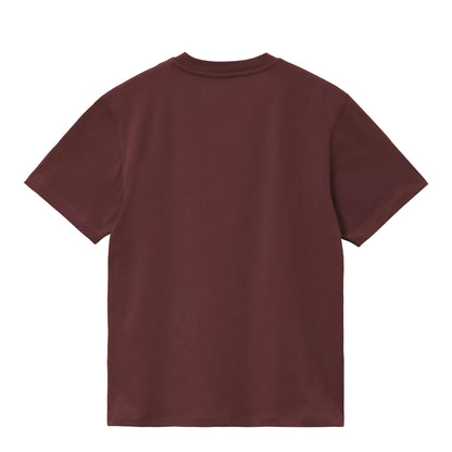 Carhartt WIP Womens S/S Pocket T-Shirt Amarone
