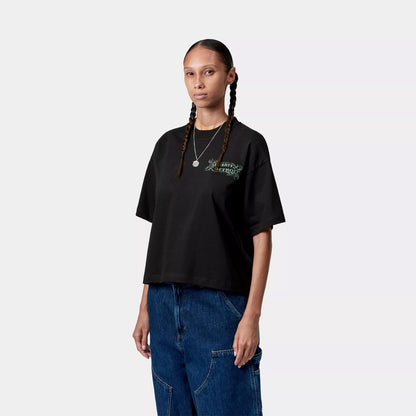 Carhartt WIP Womens S/S 3 One 3 T-Shirt Black