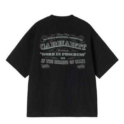 Carhartt WIP Womens S/S 3 One 3 T-Shirt Black