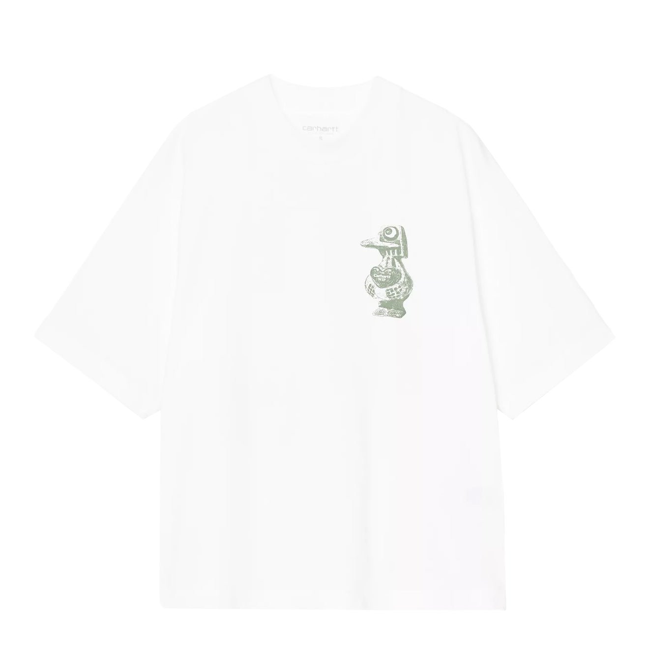 Carhartt WIP Womens S/S Forma T-Shirt White - The Sporting Lodge