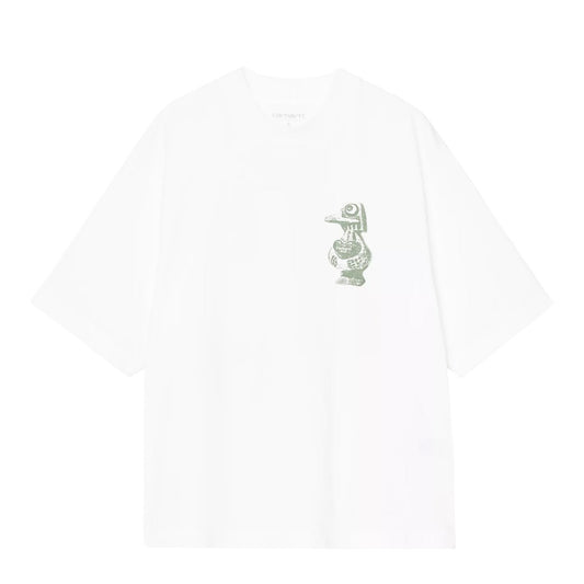 Carhartt WIP Womens S/S Forma T-Shirt White - The Sporting Lodge