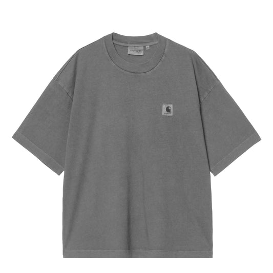 Carhartt WIP Womens S/S Nelson T-Shirt Black Garment Dyed - The Sporting Lodge