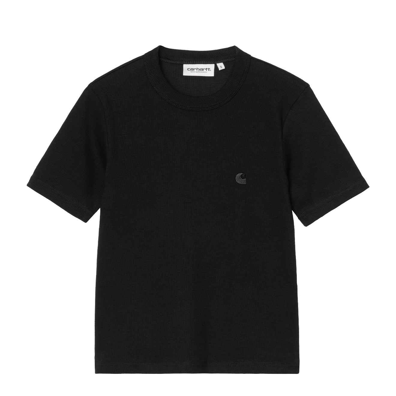 Carhartt WIP Womens S/S Philipa T-Shirt Black - The Sporting Lodge