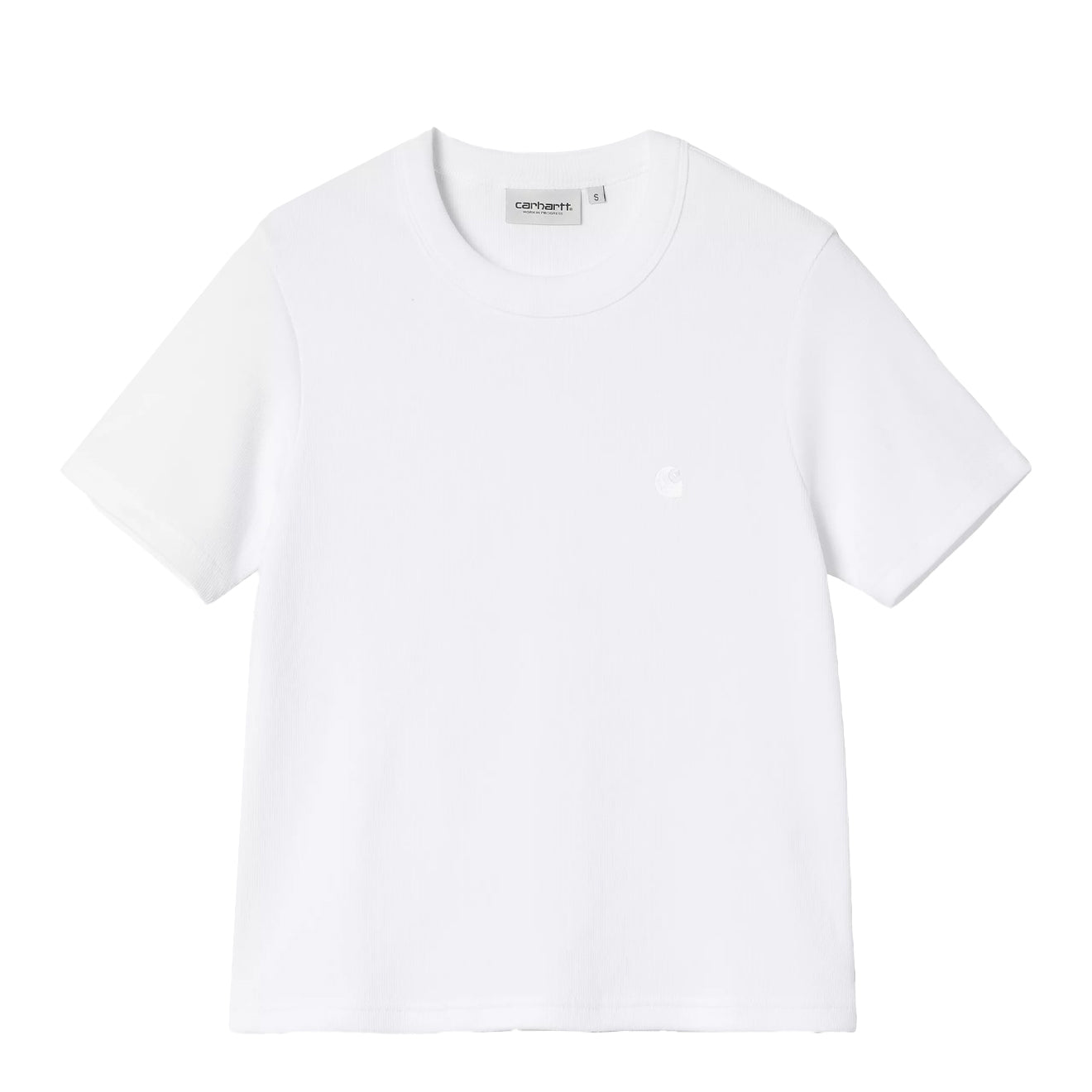 Carhartt WIP Womens S/S Philipa T-Shirt White - The Sporting Lodge