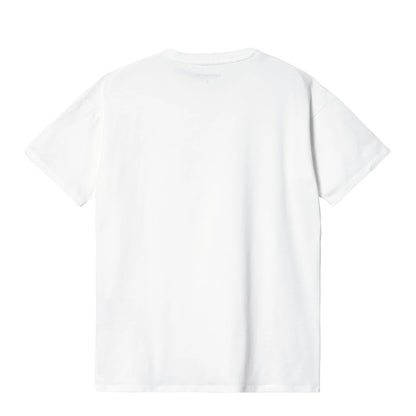 Carhartt WIP Womens S/S Pocket T-Shirt White - The Sporting Lodge