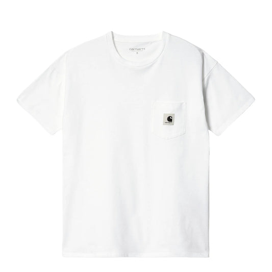 Carhartt WIP Womens S/S Pocket T-Shirt White
