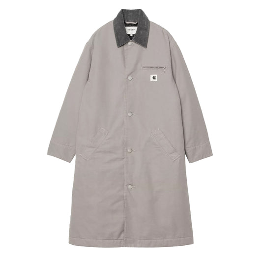 Carhartt WIP Womens Webster Coat Yosemite / Graphite Stone Washed - The Sporting Lodge