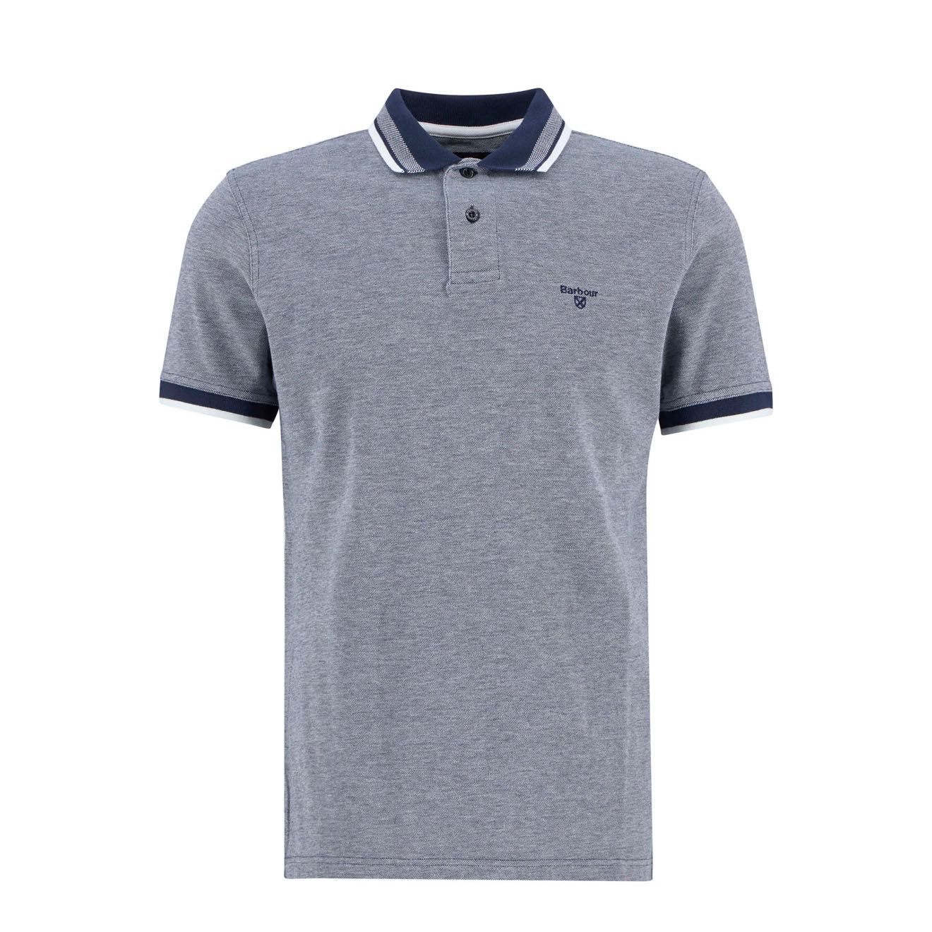 Barbour Castleford Tailored Polo Shirt Navy