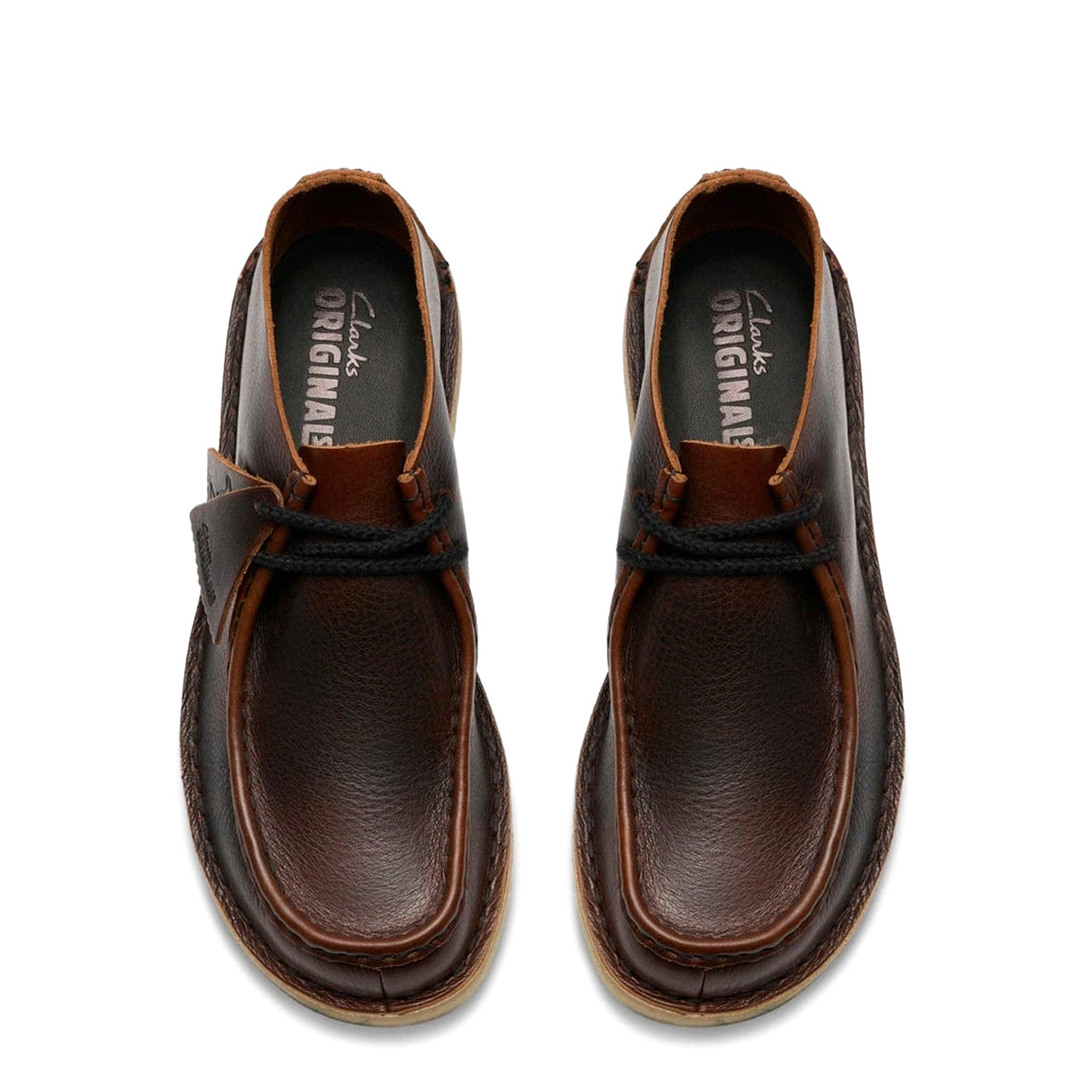 Clarks Originals Desert Nomad Dark Tan Combination - The Sporting Lodge