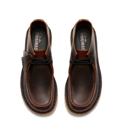 Clarks Originals Desert Nomad Dark Tan Combination - The Sporting Lodge