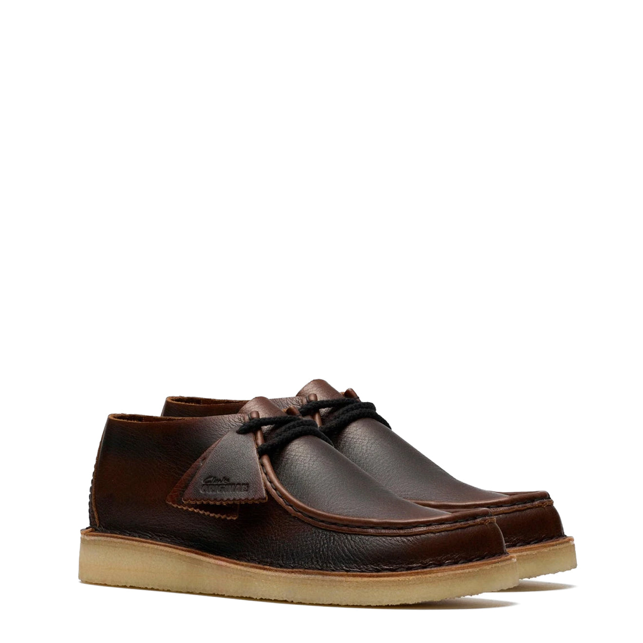 Clarks Originals Desert Nomad Dark Tan Combination - The Sporting Lodge