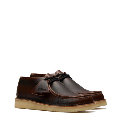 Clarks Originals Desert Nomad Dark Tan Combination - The Sporting Lodge