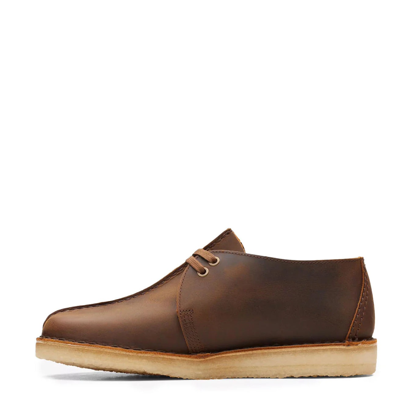 Clarks Originals Desert Trek Shoes Beeswax Leather - The Sporting Lodge
