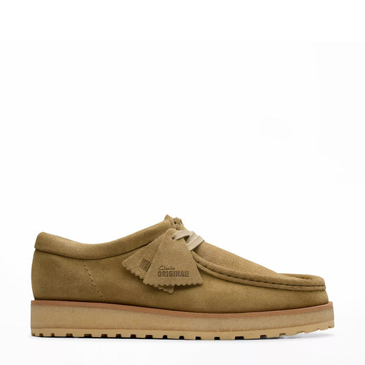 Clarks Originals The Wallabee Scout Lo Dark Sand Suede